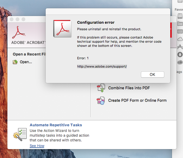 activation issues download replacement media adobe acrobat pro